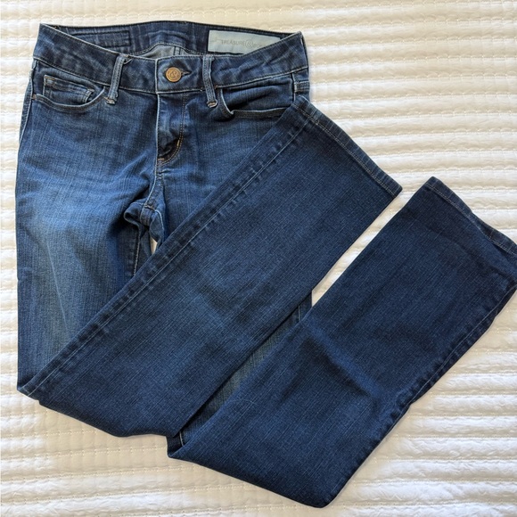 Treasure & Bond Dark Blue Skinny Jeans - Picture 1 of 3